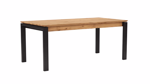 Esstisch Farmingdale - ausziehbar, LB ca. 180x90 cm, Eiche massiv, natur geölt