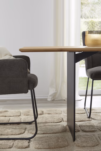 Esstisch Tucson - LB ca. 200x95 cm, Wildeiche massiv