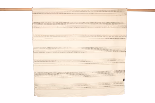 Wohndecke - LB ca. 140x200 cm, Rohweiß