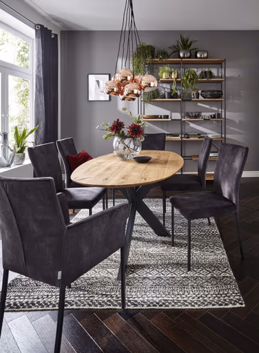 Esstisch Phoenix - LB ca. 180x100 cm, Eiche massiv