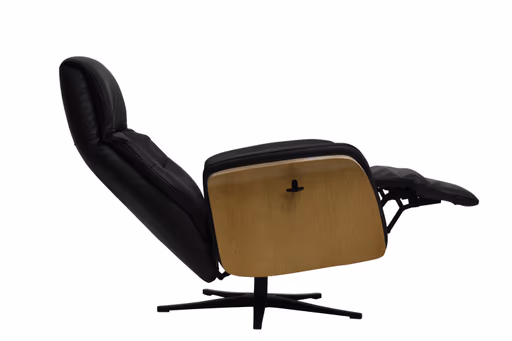 TV-Sessel MARCES - drehbar, Relaxfunktion, Kopfteilverstellung, Leder, Schoko