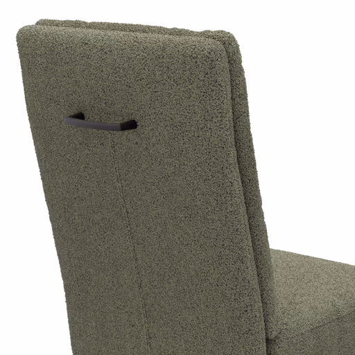 Freischwinger Ravina - Stoff, Olivgrün