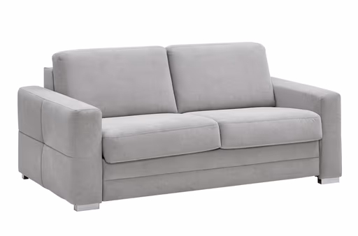 Faltbett EM Davos - mit Schlaffunktion, Stoff, Grau