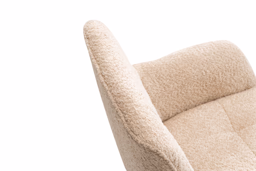 Armlehnstuhl - Polyester, Beige