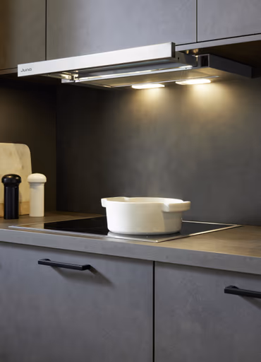 Küchenzeile 52.210 CO 3 523, Beton Schiefergrau Nachbildung