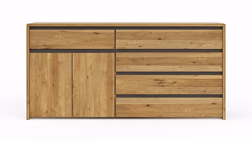 Kommode Baltimore - Wildeiche massiv