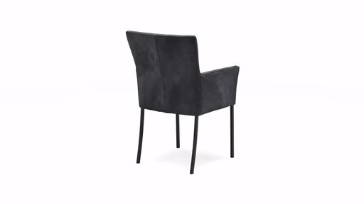 Armlehnstuhl 4110 - Stoff, Anthrazit