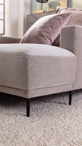 Longseat Solero - Stoff, Hellgrau