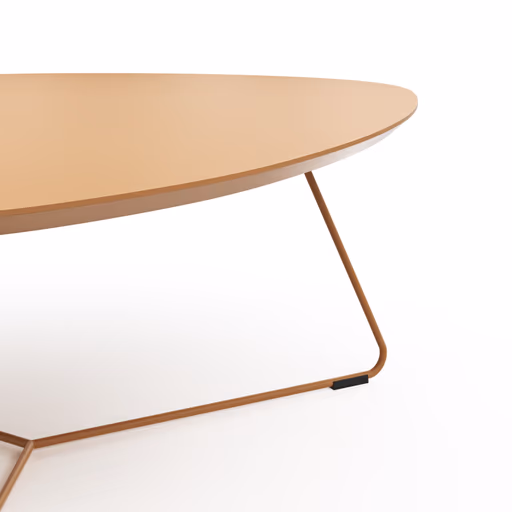 Couchtisch Fano - LBH ca. 87x78x33 cm, Fenix, Beige