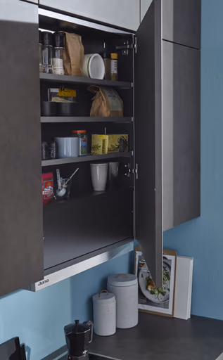 Küchenzeile 52.210 GL 4 523, Beton schiefergrau Nachbildung 