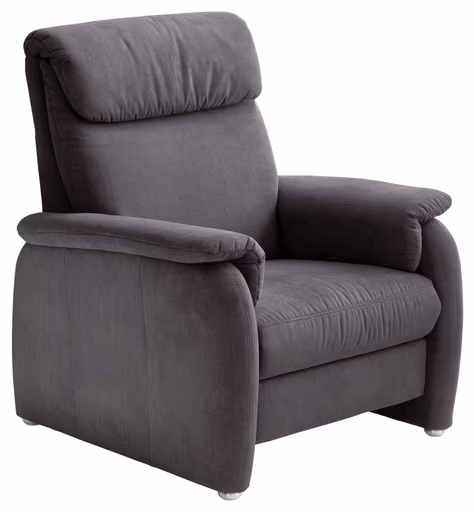 Sofa - 1-Sitzer, Stoff, Anthrazit