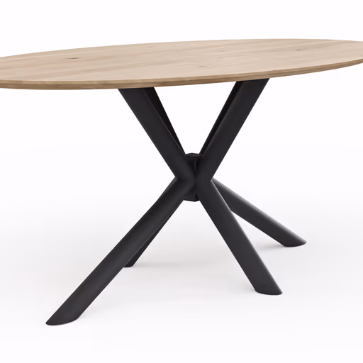 Esstisch Phoenix - LB ca. 200x110cm, Eiche, eco snow lackiert