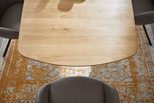 Esstisch Dinner - ausziehbar, LB ca. 180x100 cm, Eiche massiv