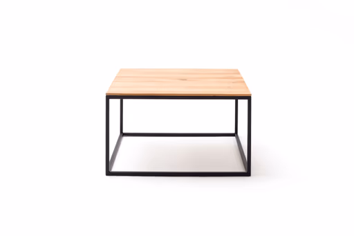 Couchtisch Kai - LBH ca. 65x65x37 cm, Asteiche massiv