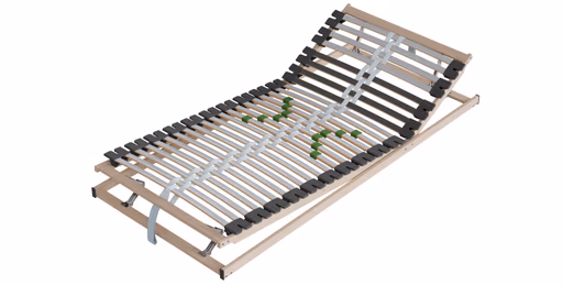 Lattenrost Alpin Schlafsysteme Alpin-B-KF - 90x200cm, Kopf-/Fußteil manuell verstellbar