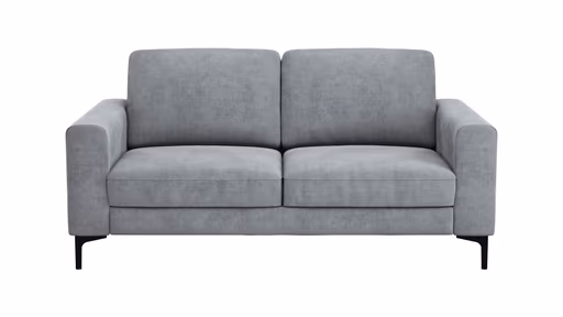 Sofa Oviedo - 2-Sitzer, Stoff, Grau