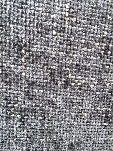 Armlehnstuhl MILENA - drehbar, Stoff, Anthrazit