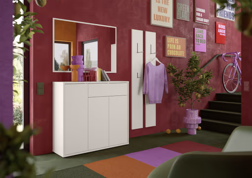 Wandspiegel FAID- Rahmen, Sand