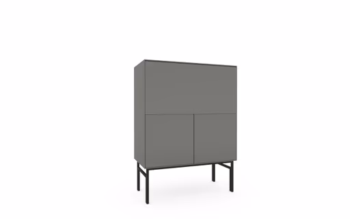 Highboard Edge - Lack, Graphit