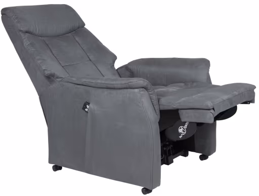 TV-Sessel - inkl. Sitzheizung, Aufstehhilfe, Relaxfunktion, Microfaser, Anthrazit