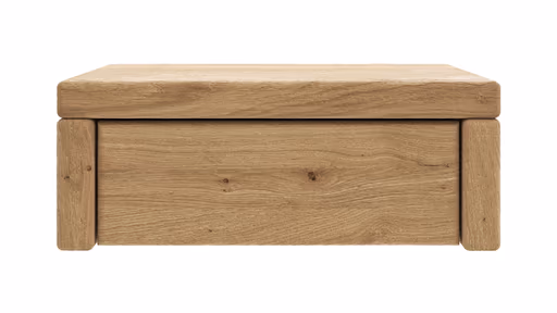 Nachttisch 1660 - Wildeiche geölt, sandgestrahlt