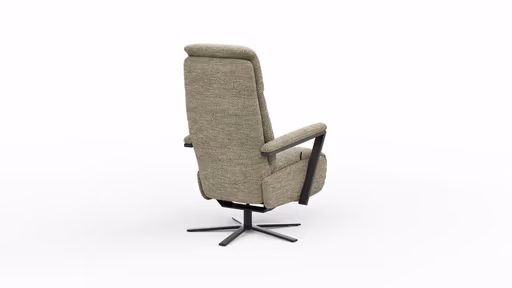  Drehsessel Enno Lazyline - Größe M inkl. Relaxfunktion, Stoff, Lime