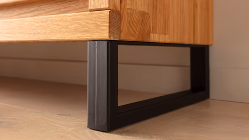 Lowboard Farmingdale light - Eiche massiv, natur geölt