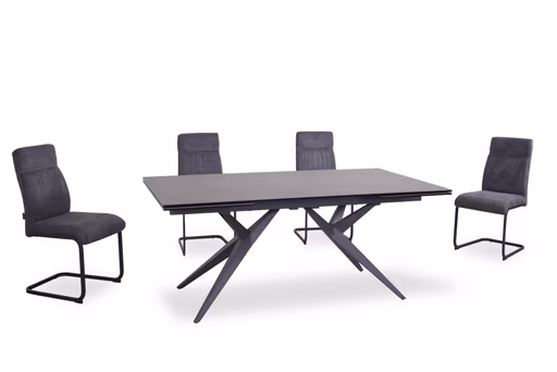 Freischwinger MAIDA - Stoff, Anthrazit