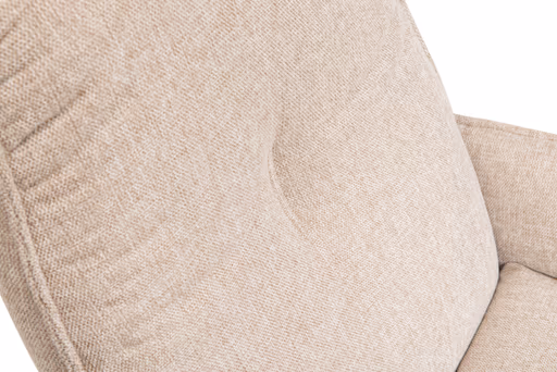 Sessel - Relaxfunktion, Stoff, Beige