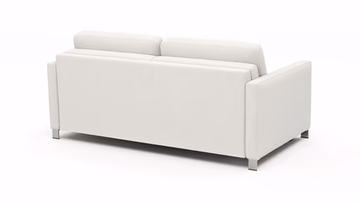 Sofa Nuoro - 2,5-Sitzer inkl. Schlaffunktion, Armlehne schmal, Stoff, Natur