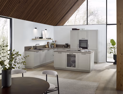 Inselküche 55.240 CO 1 524, Kieselgrau