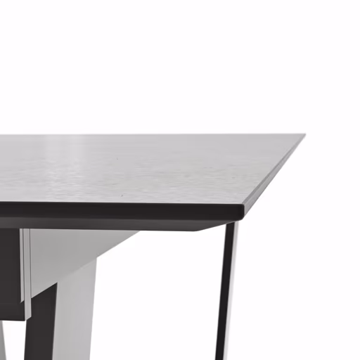 Esstisch Dinner - verlängerbar, LB ca. 200x95 cm, Kunststoff, Hellgrau