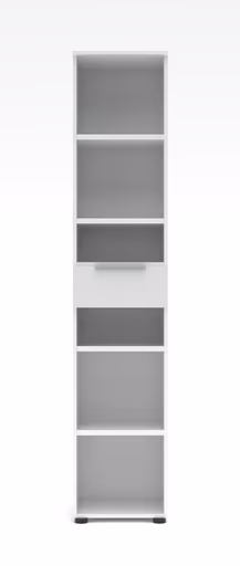 Büroregal - B ca. 40 cm, Weiß