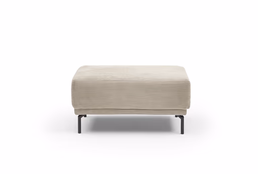 Hocker - Stoff, Beige