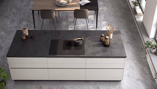 Inselküche 50.100 3 522, Muschelweiß