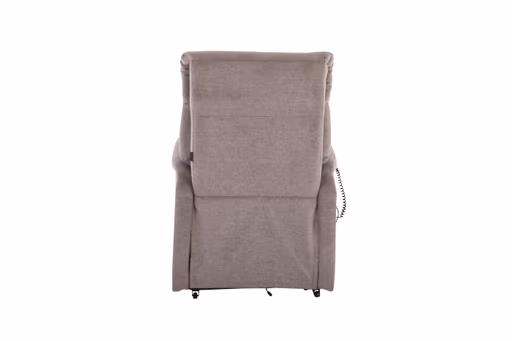 TV-Sessel MALEK - Aufstehhilfe, Relaxfunktion, Kopfteilverstellung, Stoff, Hellbraun