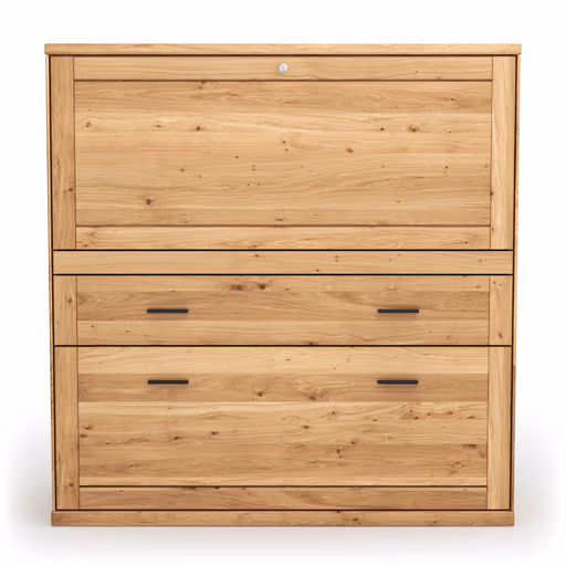 Sekretär Faro 6.0 - Wildeiche massiv, natur geölt