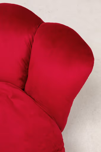 Hund/Katzenbett - BHT ca. 82x41x72 cm, rot