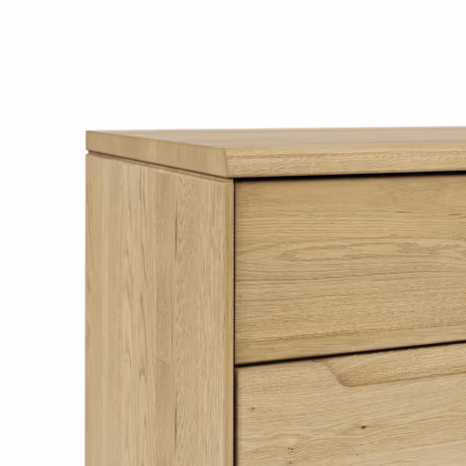 Sideboard Amora - Wildeiche massiv bianco