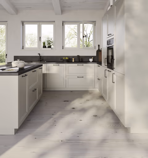 Inselküche 55.240 CO 1 524, Kieselgrau