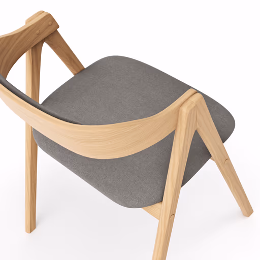 Armlehnstuhl Edge - Buche massiv, Natur