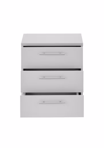 Rollcontainer - B ca. 40 cm, Lichtgrau