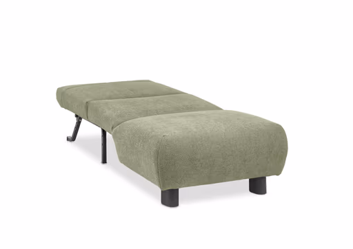  Faltsessel EBBY - ohne Armlehne inkl. Schlaffunktion, Stoff, Grün