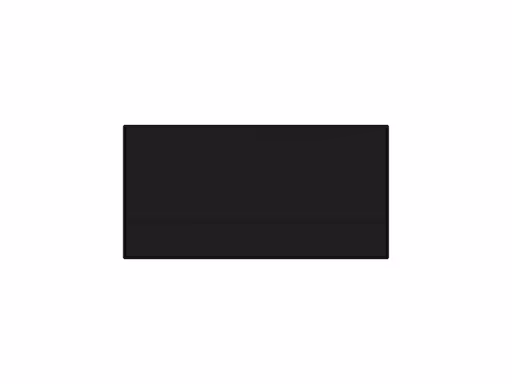 Sekretär Edge - Lack, Schwarz