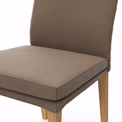 Stuhl Tuma - Leder, Kitt