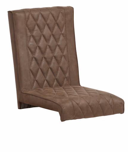 Sitzschale Cambridge - Stoff, Dunkelbraun