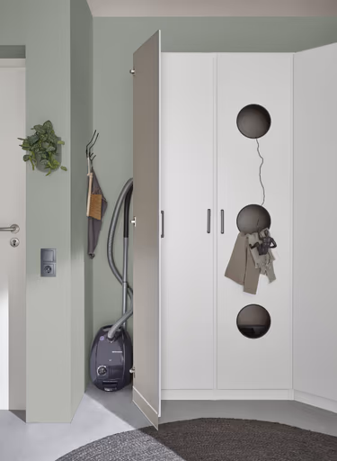 Schranksystem RHONDA- Weiß