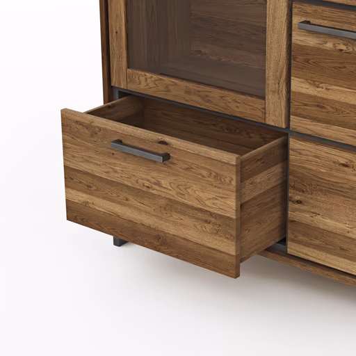 Wandboard Farmingdale - Eiche massiv, legno