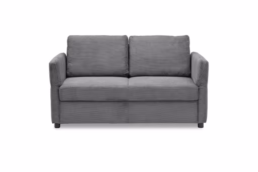 Sofa PRO FLEXX - 2-Sitzer, Stoff, Grau