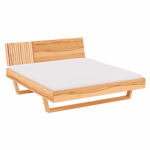 Bettgestell Tigris - Liegefläche ca. 180x200 cm, Kernbuche massiv, geölt